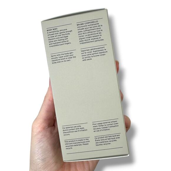 Salt & Stone NIB Unisex Santal & Vetiver Infused Hydrating Skincare Body Mist - Picture 9 of 10